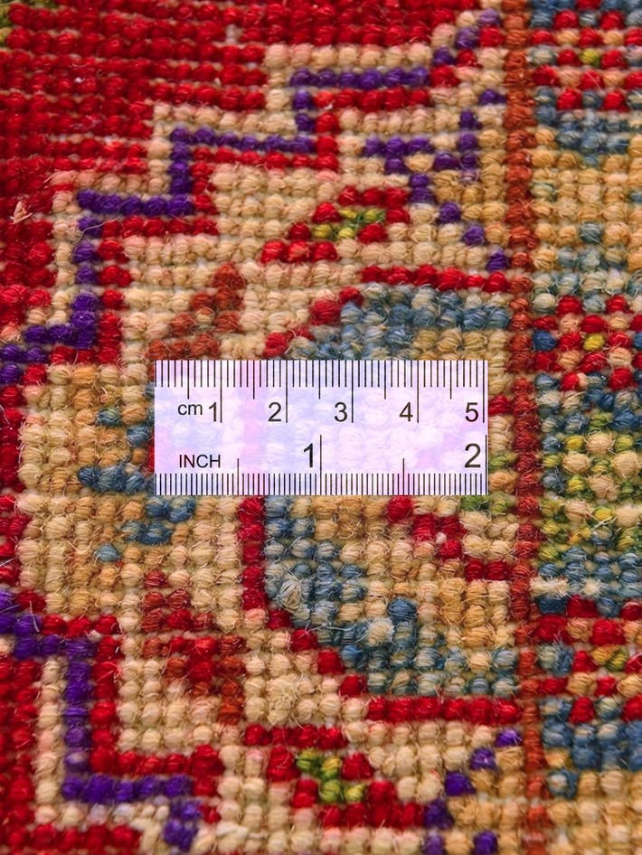 Detail image of 2' x 2' 11 Hand Knotted Kazak Rug