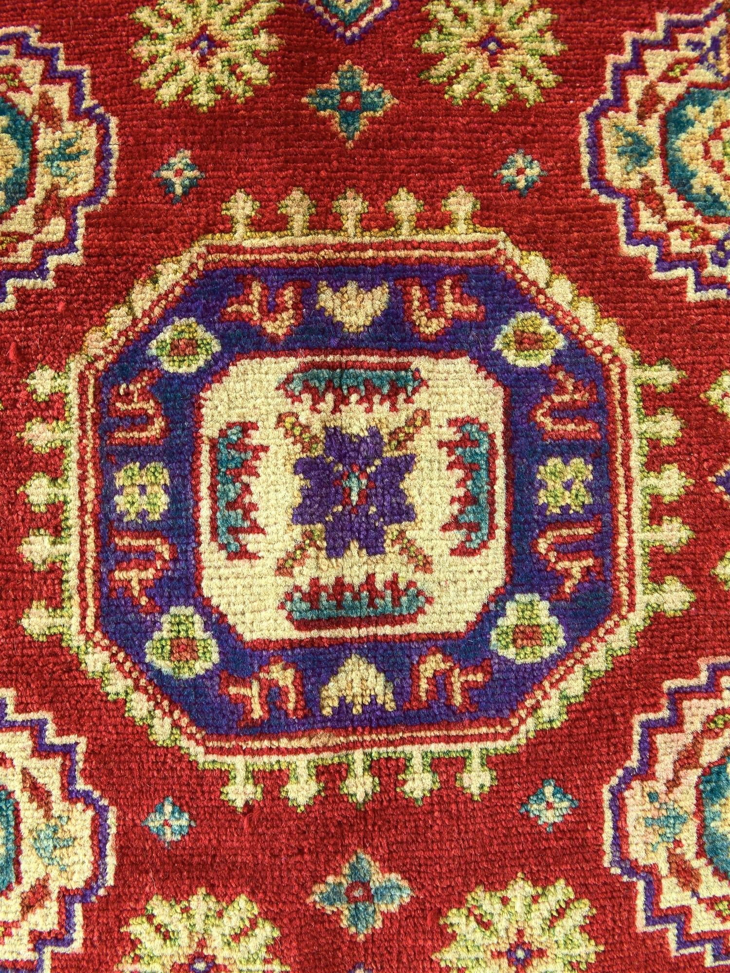 2' x 2' 11 Hand Knotted Kazak Rug