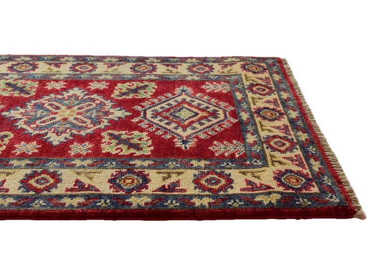 Detail image of 2' 1 x 3' 5 Hand Knotted Kazak Rug