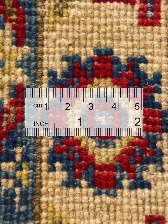 Detail image of 2' 1 x 3' 5 Hand Knotted Kazak Rug