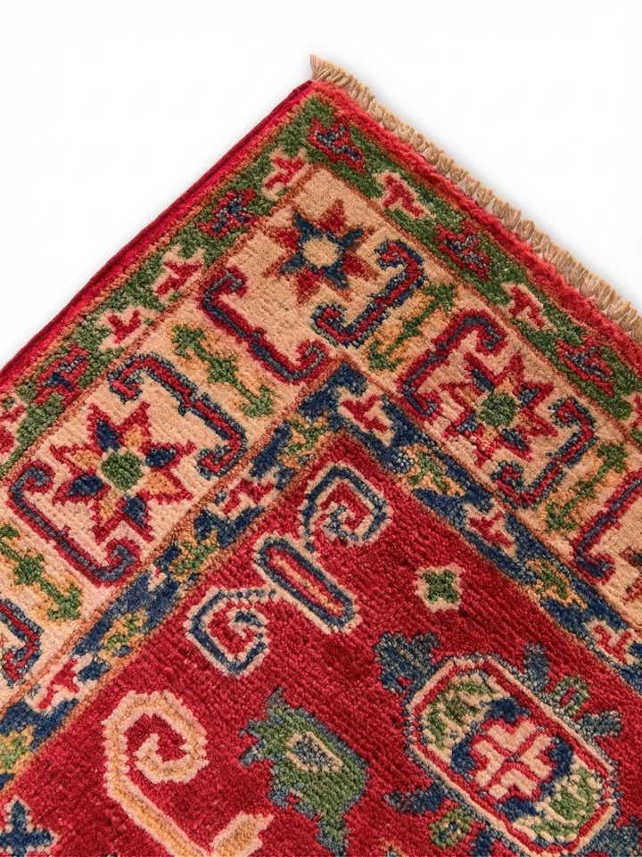 2' x 2' 11 Hand Knotted Kazak Rug
