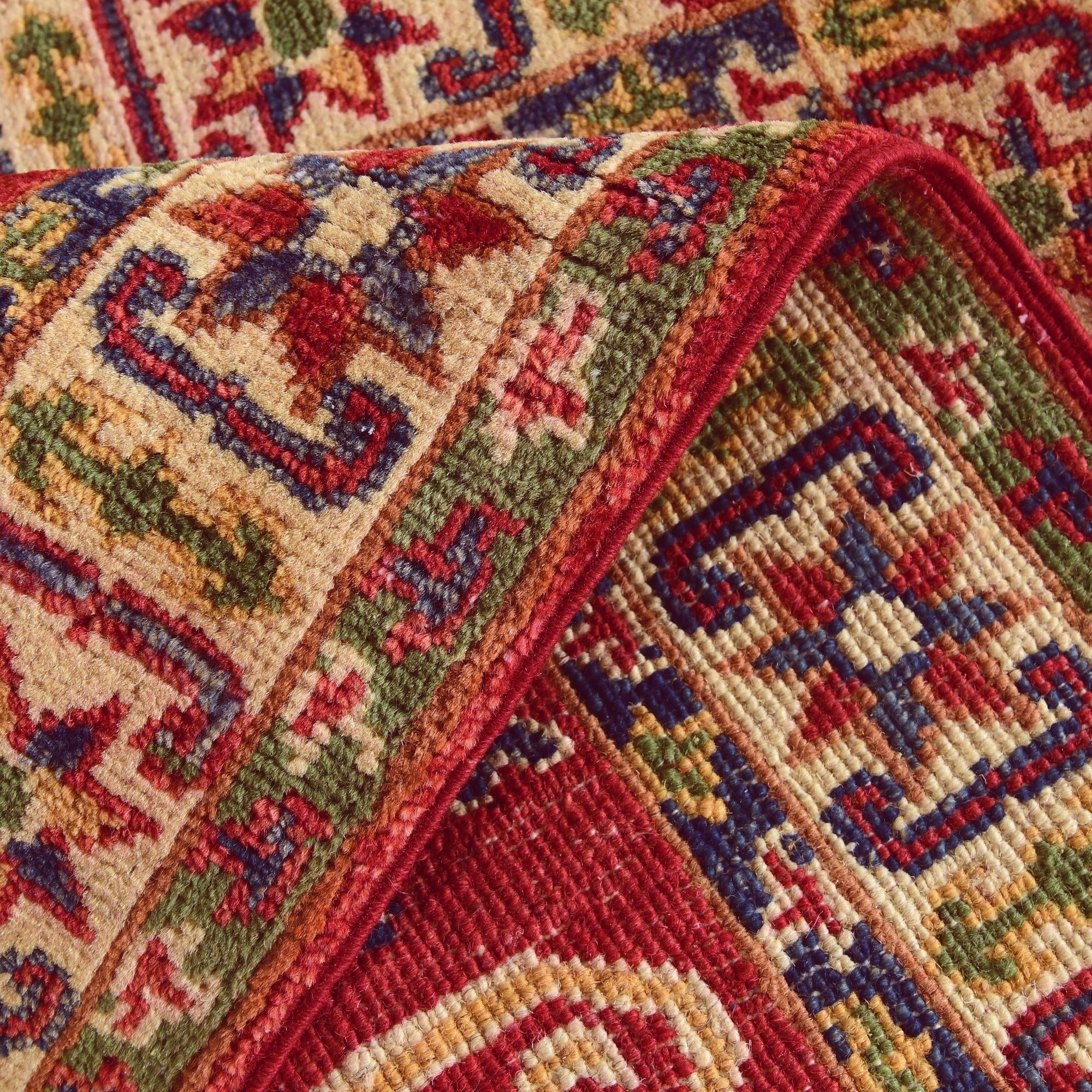 2' x 2' 11 Hand Knotted Kazak Rug