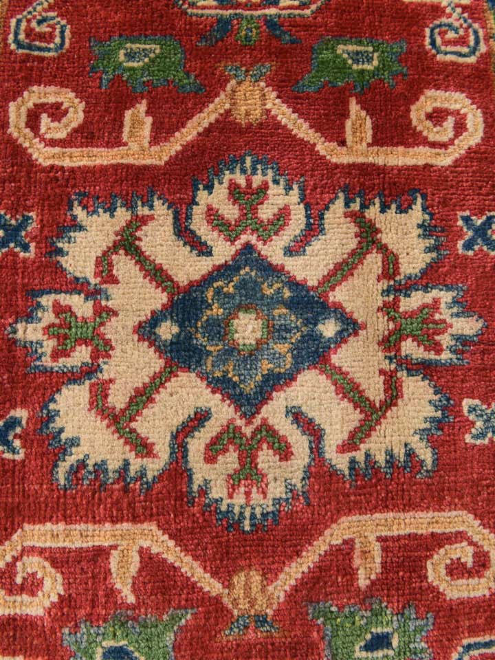 2' x 2' 11 Hand Knotted Kazak Rug