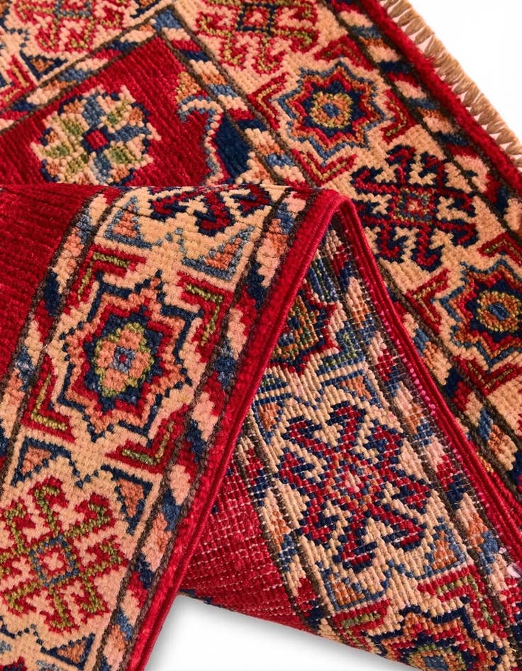 Detail image of 2' x 3' 1 Hand Knotted Kazak Rug