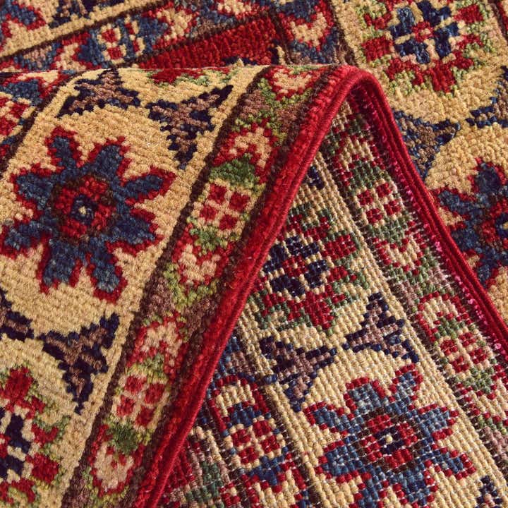 1' 11 x 3' Hand Knotted Kazak Rug
