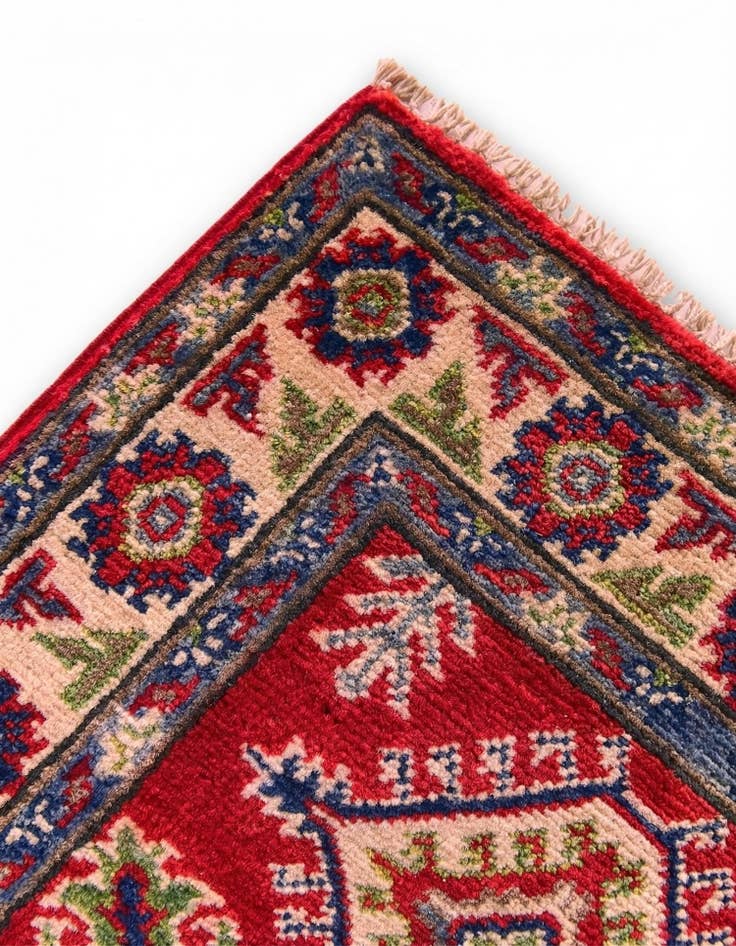 Detail image of 1' 11 x 2' 11 Hand Knotted Kazak Rug