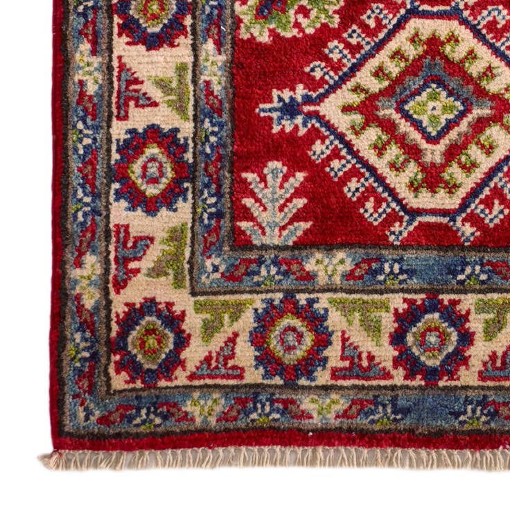 Detail image of 1' 11 x 2' 11 Hand Knotted Kazak Rug