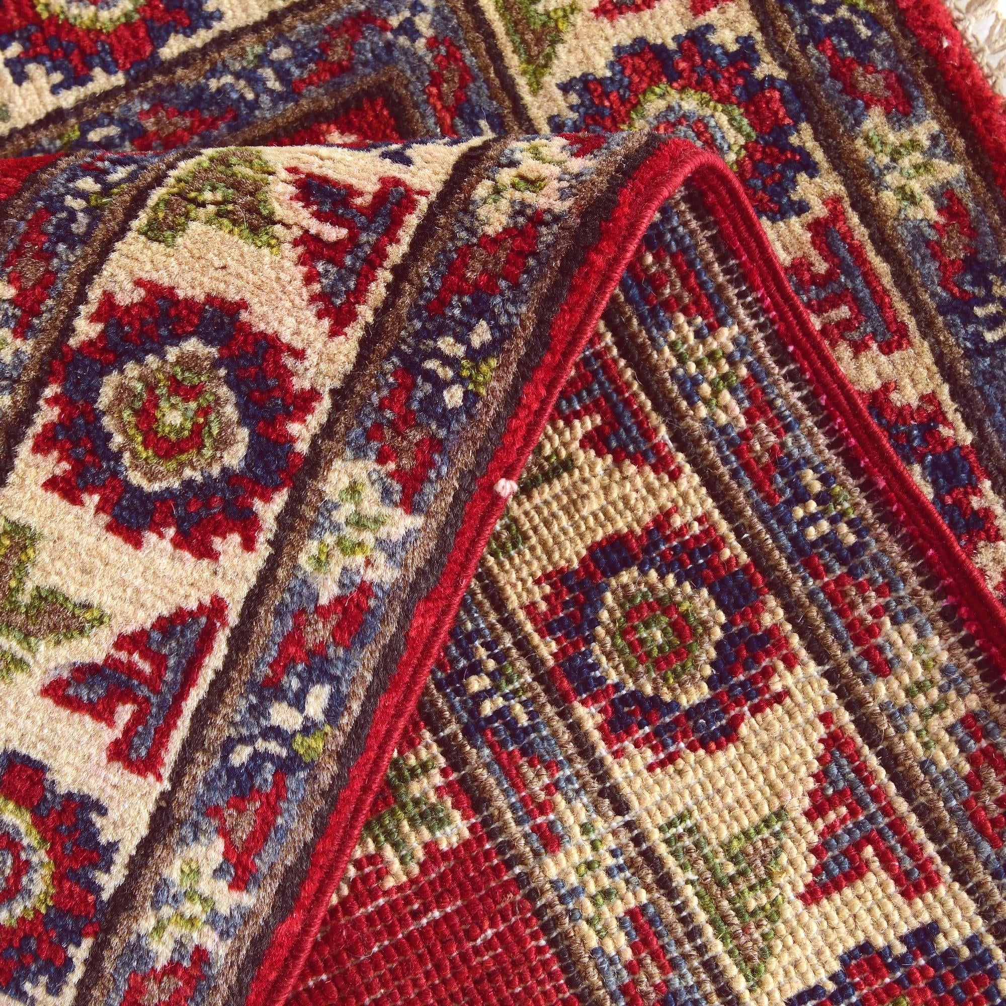 1' 11 x 2' 11 Hand Knotted Kazak Rug