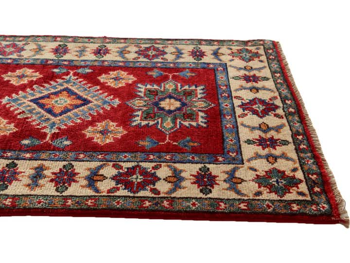 2' x 3' 2 Hand Knotted Kazak Rug