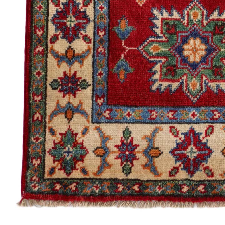 2' x 3' 2 Hand Knotted Kazak Rug