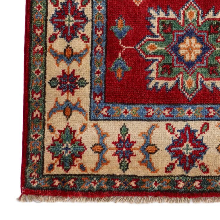 Detail image of 2' x 3' 2 Hand Knotted Kazak Rug