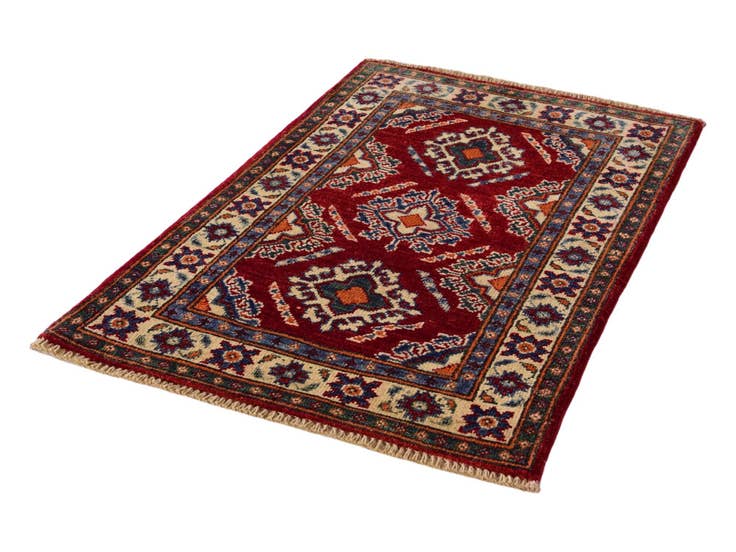 Detail image of 2' x 2' 11 Hand Knotted Kazak Rug