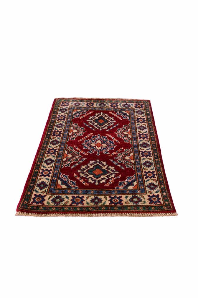 2' x 2' 11 Hand Knotted Kazak Rug
