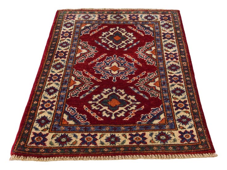 Detail image of 2' x 2' 11 Hand Knotted Kazak Rug