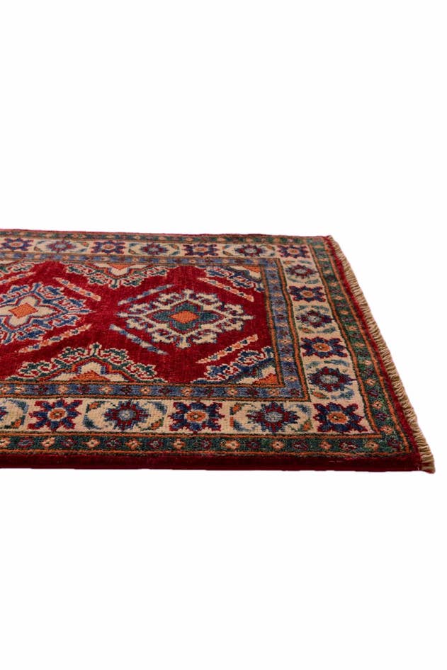 Detail image of 2' x 2' 11 Hand Knotted Kazak Rug