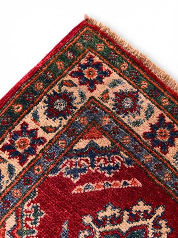 2' x 2' 11 Hand Knotted Kazak Rug