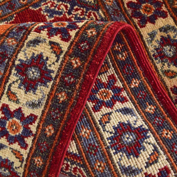 2' x 2' 11 Hand Knotted Kazak Rug