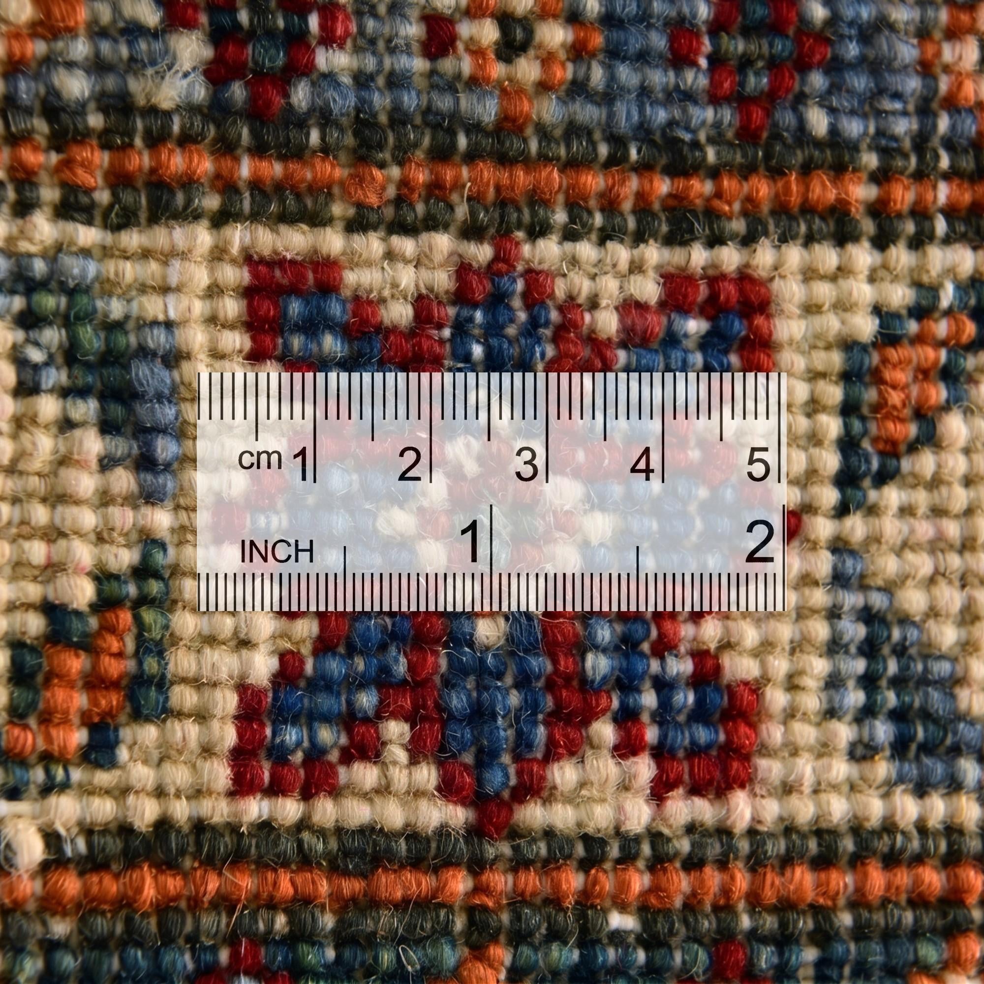 2' x 2' 11 Hand Knotted Kazak Rug