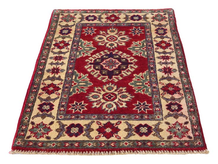 Detail image of 2' x 3' Hand Knotted Kazak Rug