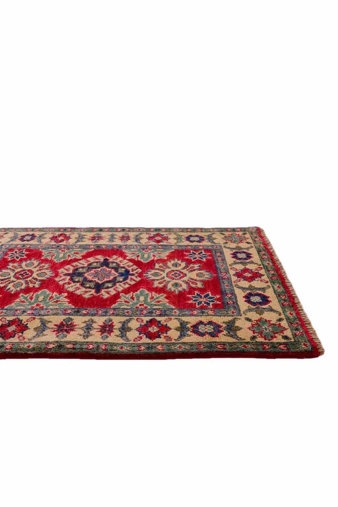 2' x 3' Hand Knotted Kazak Rug