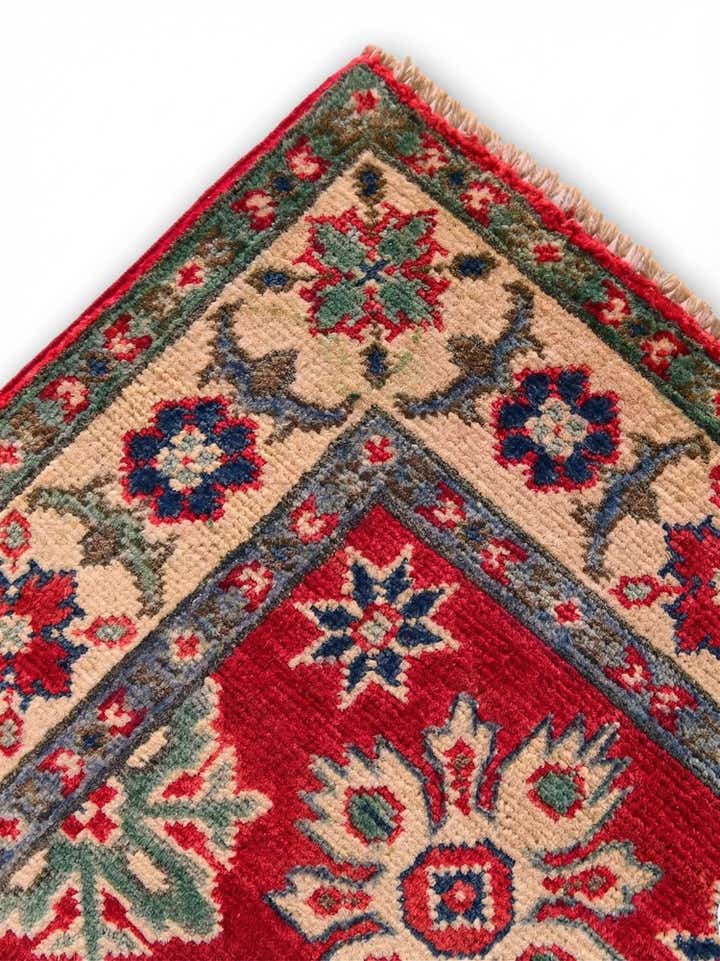 2' x 3' Hand Knotted Kazak Rug