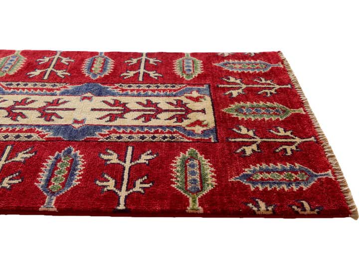 1' 11 x 2' 11 Hand Knotted Kazak Rug