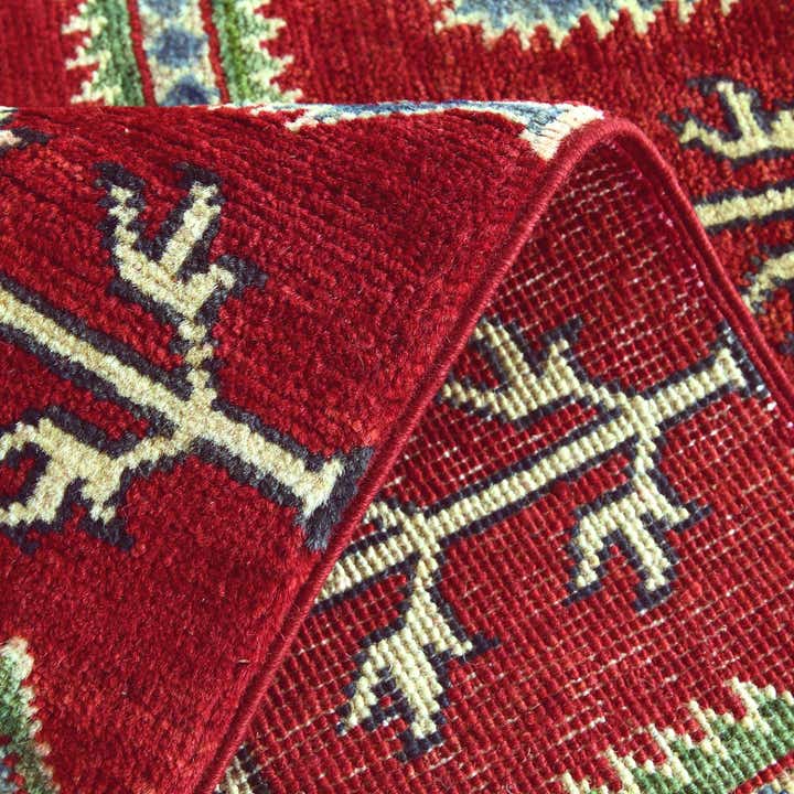 1' 11 x 2' 11 Hand Knotted Kazak Rug