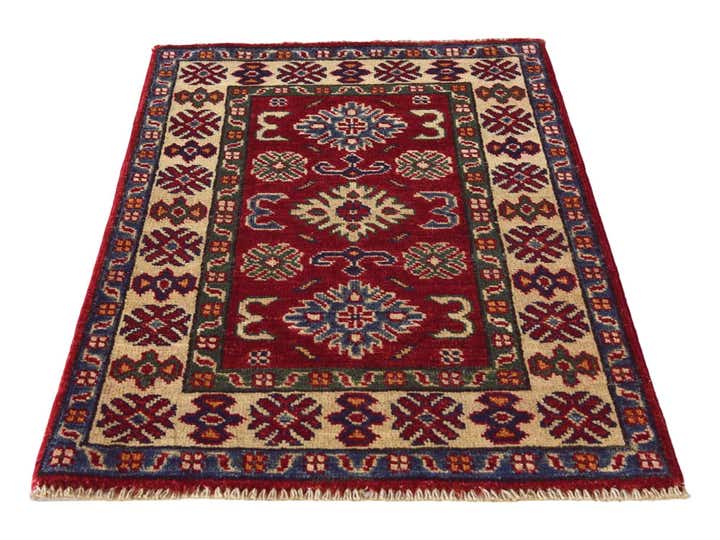 2' 1 x 2' 11 Hand Knotted Kazak Rug