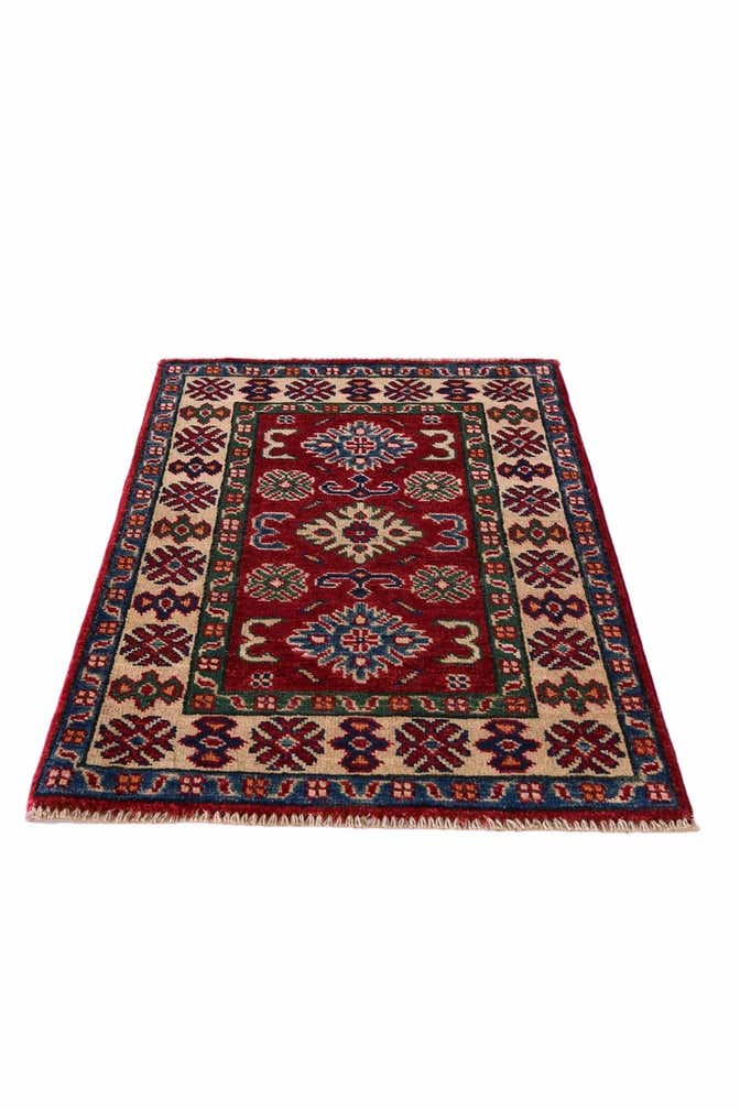 2' 1 x 2' 11 Hand Knotted Kazak Rug