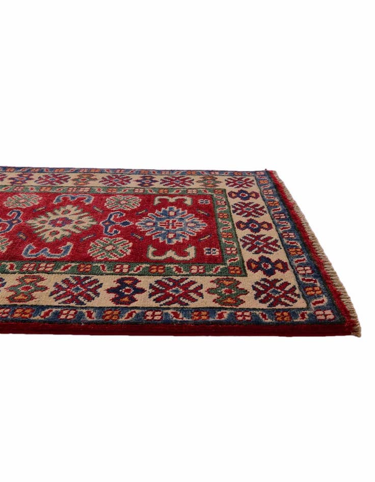 Detail image of 2' 1 x 2' 11 Hand Knotted Kazak Rug