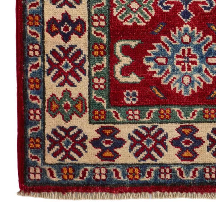 2' 1 x 2' 11 Hand Knotted Kazak Rug