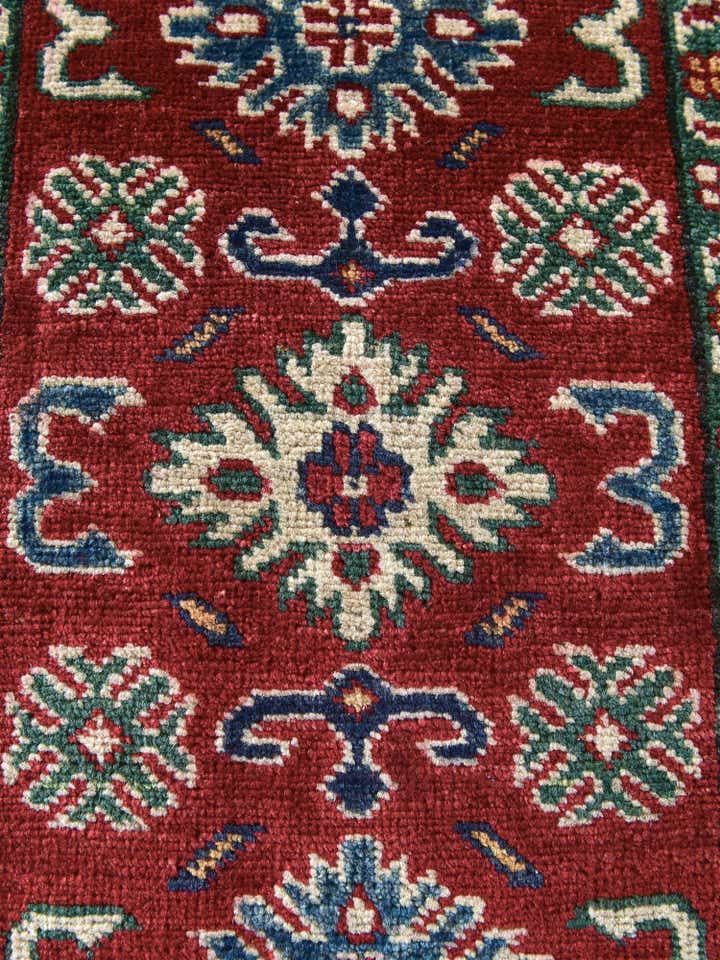 2' 1 x 2' 11 Hand Knotted Kazak Rug