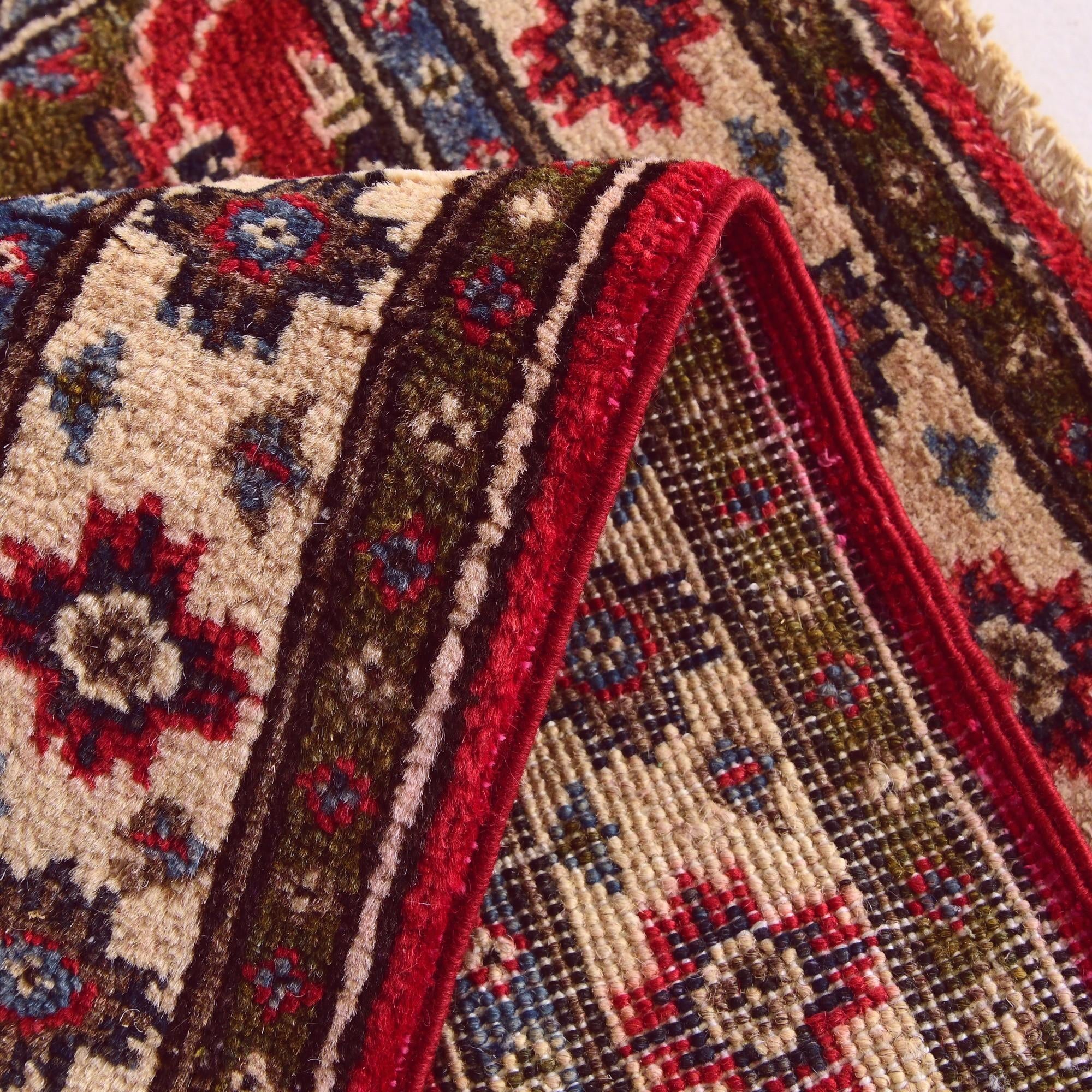 2' x 2' 7 Hand Knotted Kazak Rug