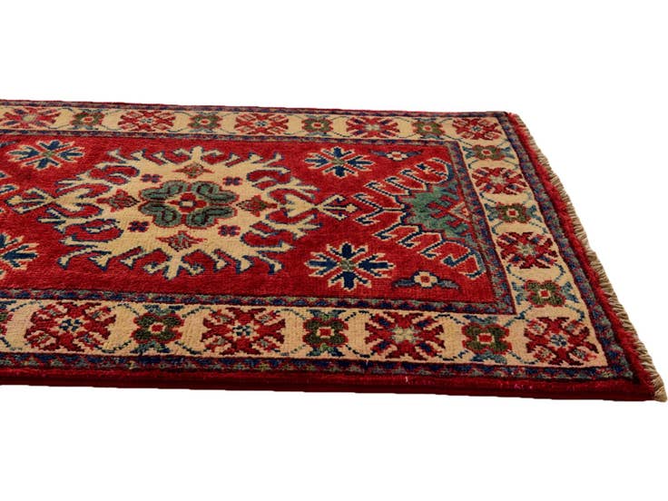 Detail image of 2' x 3' 2 Hand Knotted Kazak Rug