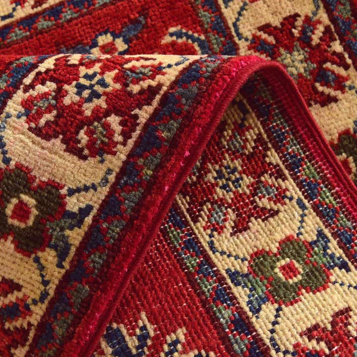 2' x 3' 2 Hand Knotted Kazak Rug