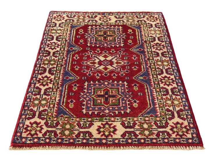 Detail image of 2' x 3' Hand Knotted Kazak Rug