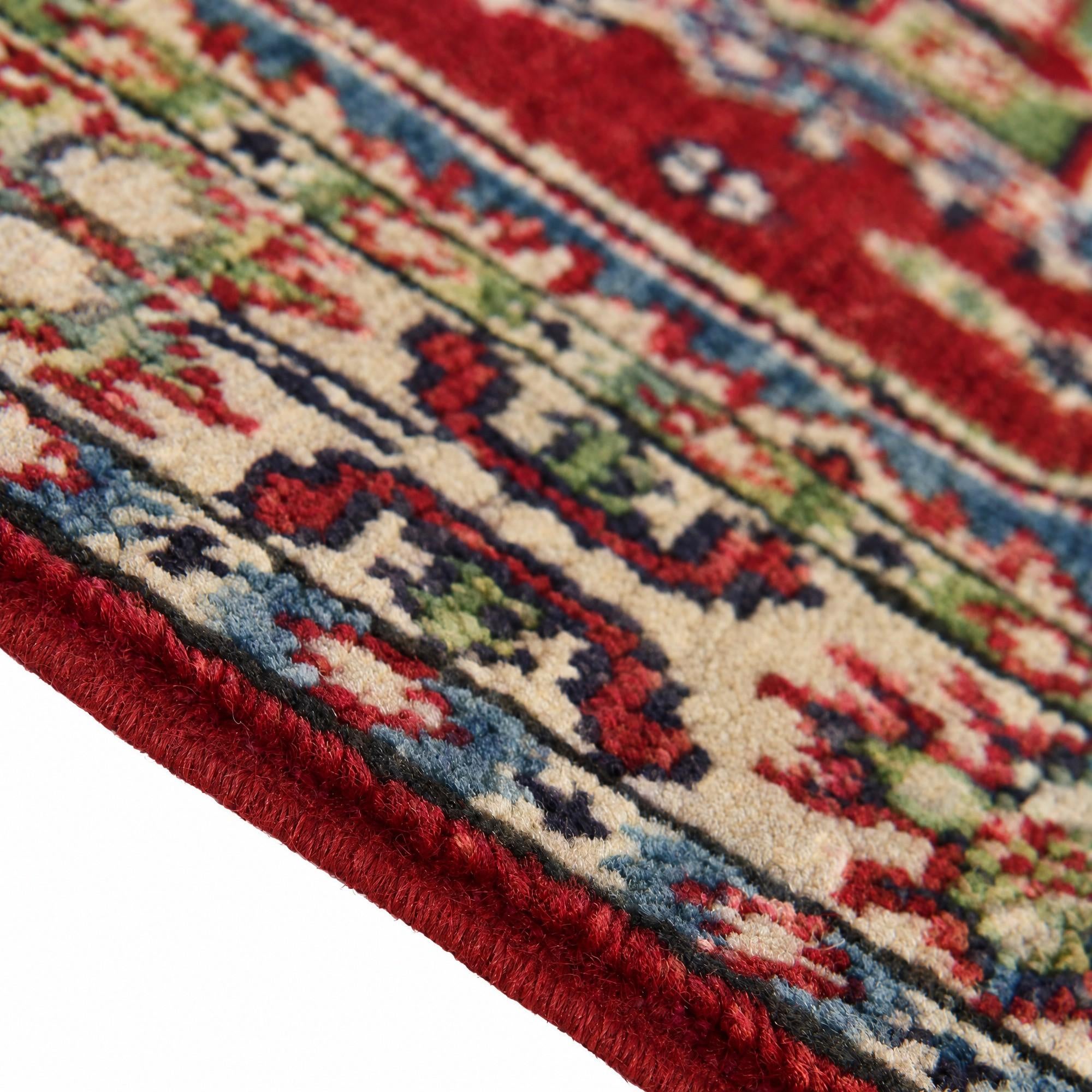 60cm x 90cm Hand Knotted Kazak Rug