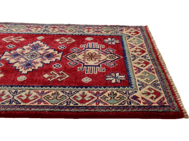 Detail image of 2' x 3' 1 Hand Knotted Kazak Rug