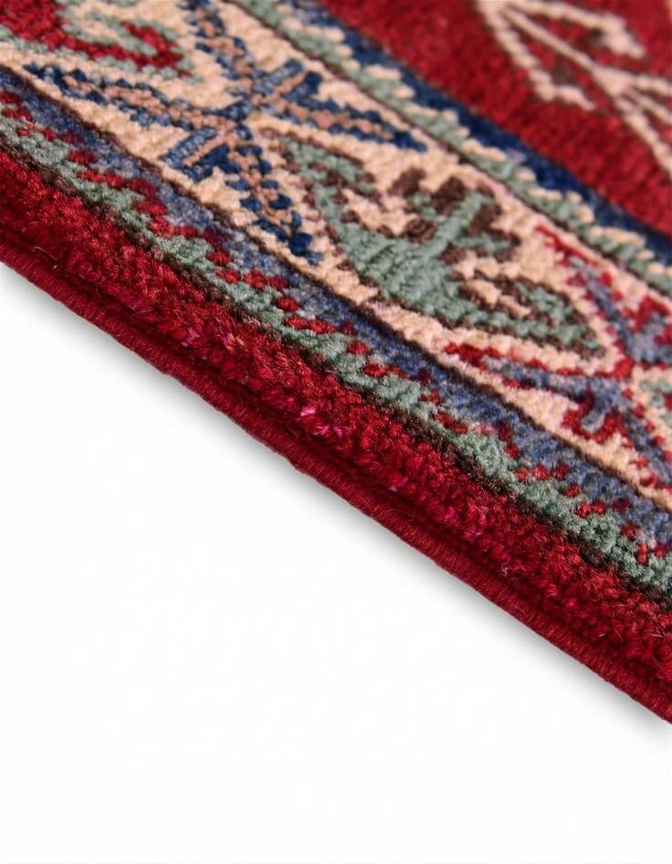 Detail image of 2' x 3' 1 Hand Knotted Kazak Rug