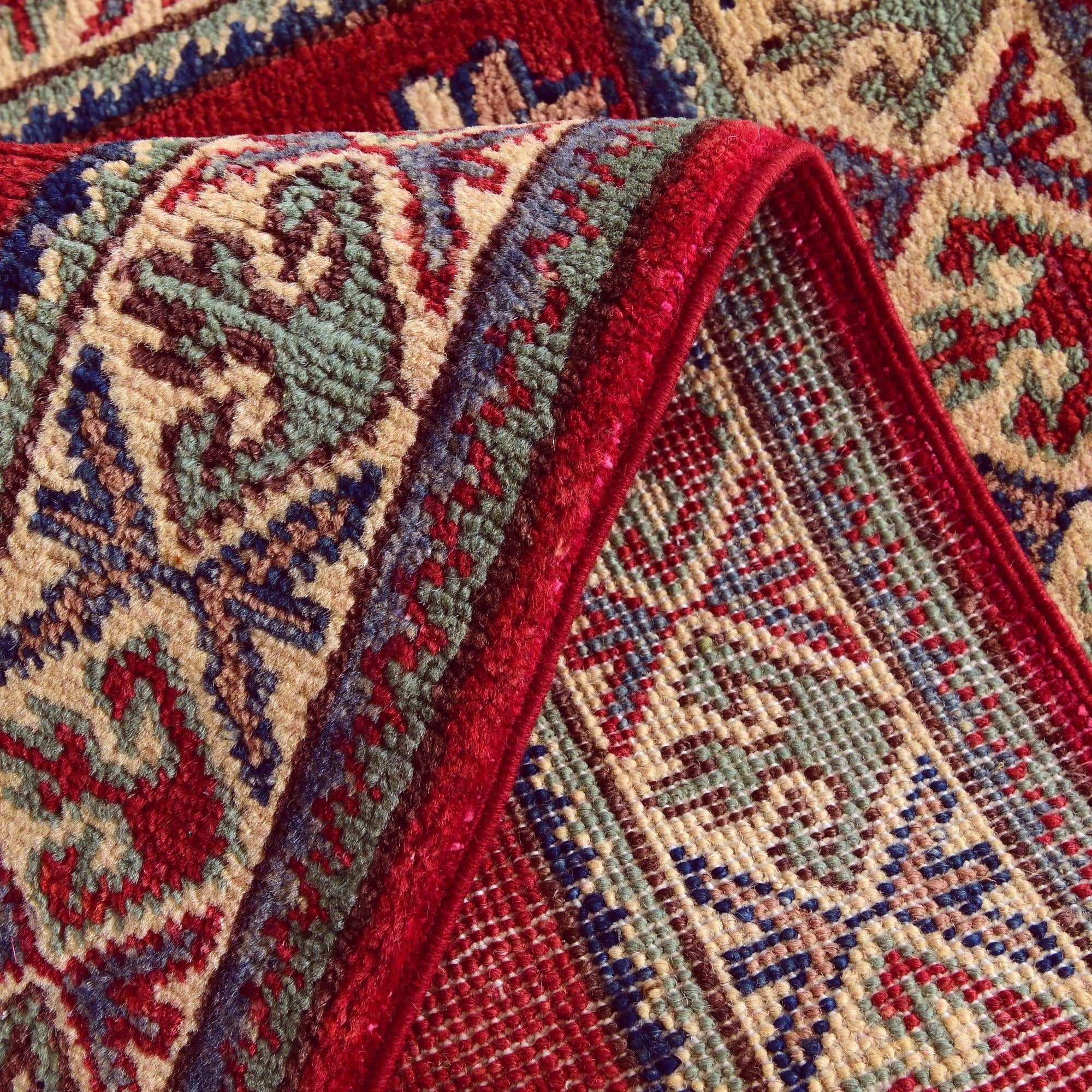2' x 3' 1 Hand Knotted Kazak Rug