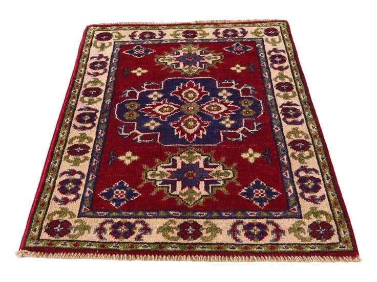 Detail image of 2' x 2' 11 Hand Knotted Kazak Rug