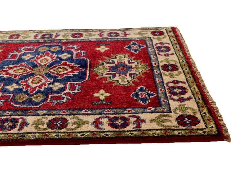 Detail image of 2' x 2' 11 Hand Knotted Kazak Rug