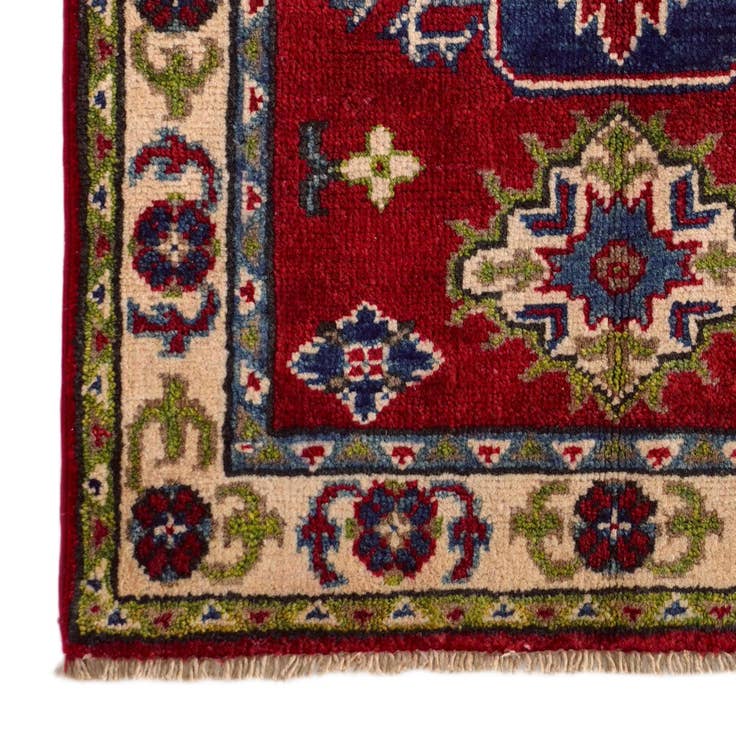 Detail image of 2' x 2' 11 Hand Knotted Kazak Rug