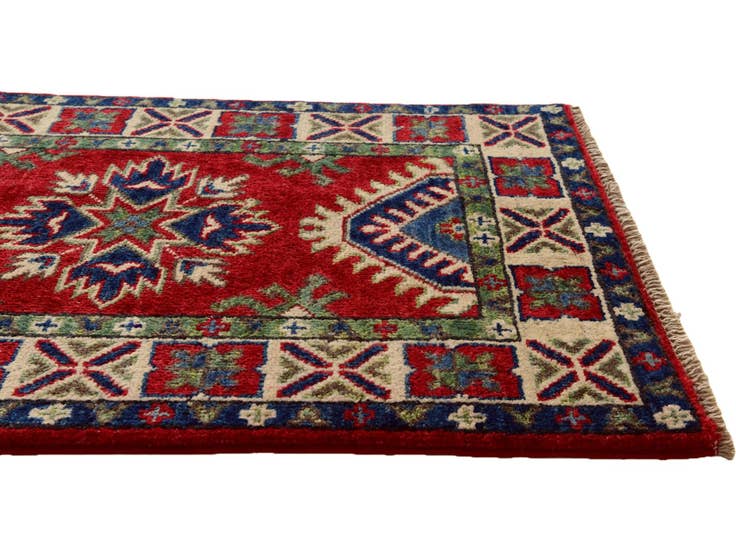 Detail image of 2' x 3' 1 Hand Knotted Kazak Rug