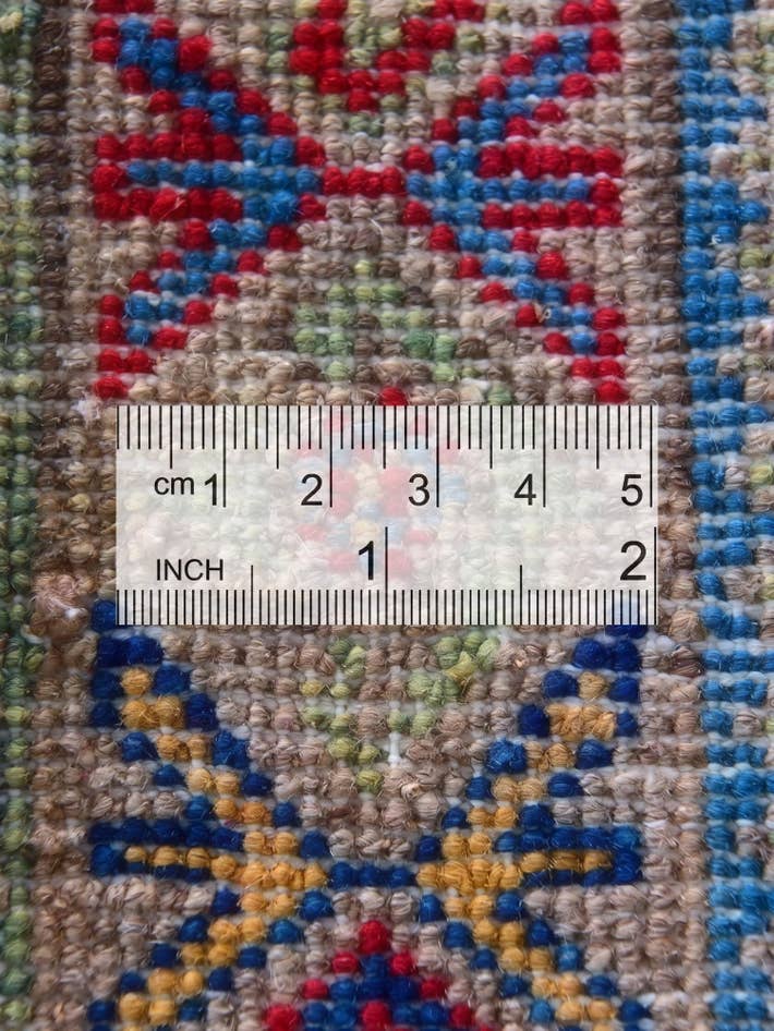 Detail image of 2' x 3' Hand Knotted Kazak Rug