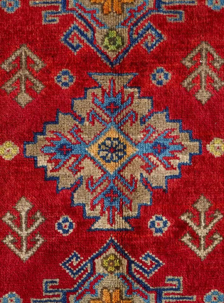 2' x 3' Hand Knotted Kazak Rug