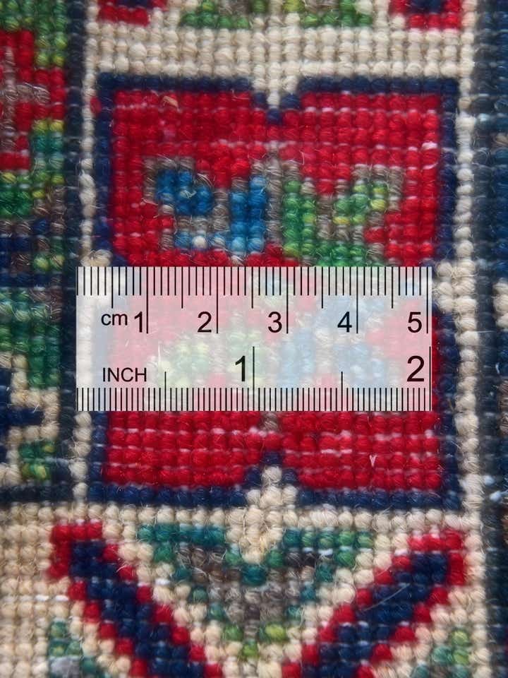 1' 11 x 2' 11 Hand Knotted Kazak Rug