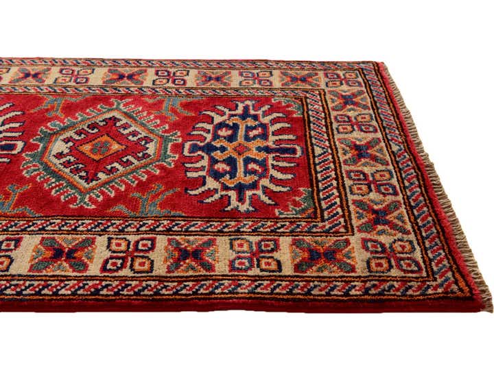 2' x 3' Hand Knotted Kazak Rug