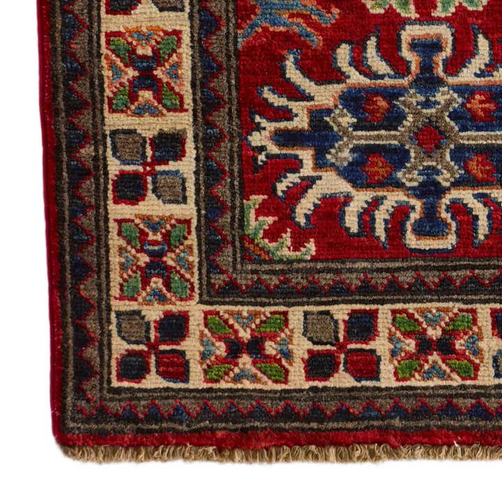 2' x 2' 11 Hand Knotted Kazak Rug