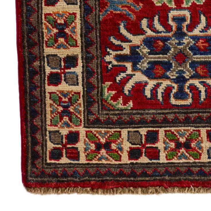 Detail image of 2' x 2' 11 Hand Knotted Kazak Rug